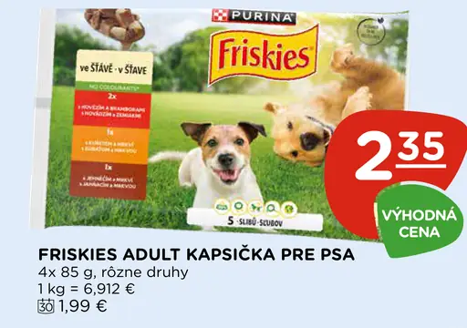 Friskies adult kapsičky pre psa