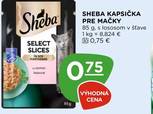 Sheba Krmivo pre mačky kapsičky v šťave