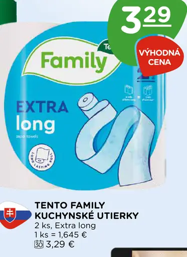 Family kuchynské utierky Extra long
