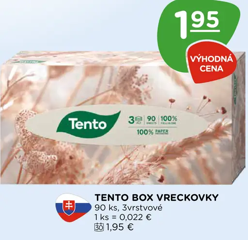 Tento Box vreckovky