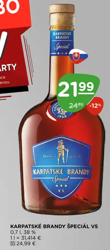 Karpatské brandy Špeciál VS