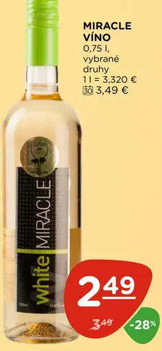 MIRACLE VÍNO