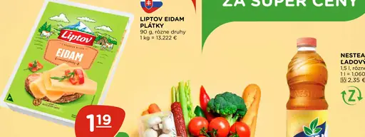 Liptov Eidam plátky