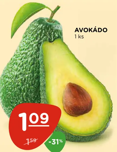 Avokádo zrelé čerstvé