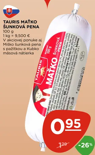 Tauris Maťko šunková pena