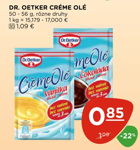 Dr. Oetker Crème Olé