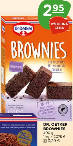 Dr. Oetker brownies