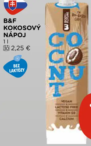 B & F Kokosový Nápoj