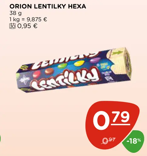 Orion Lentilky Hexa