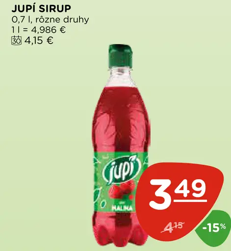 Jupí sirup