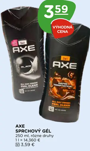 Axe sprchový gél
