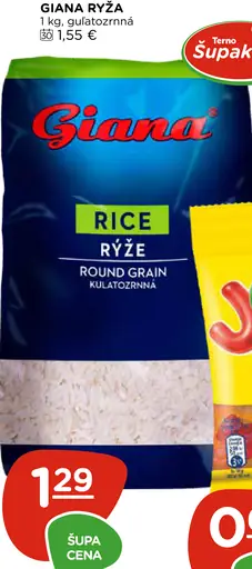 Giana Guľatozrnná ryža