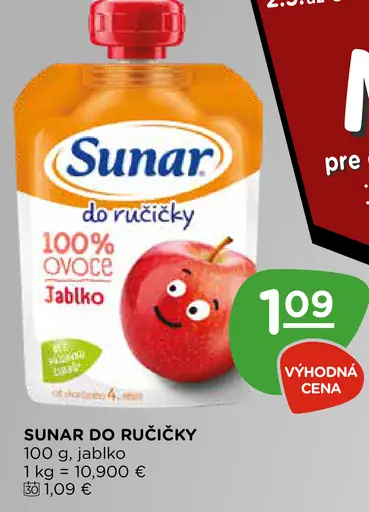 Sunar Do ručičky Kapsička Jablko