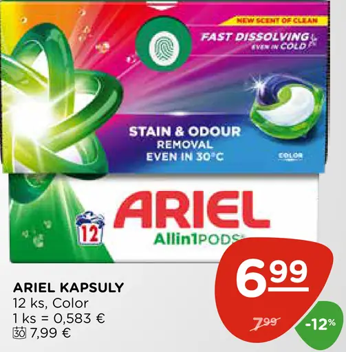 Ariel Kapsuly Color