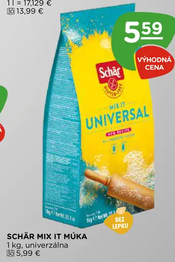 Schär Mix It Universal múka bezlepková