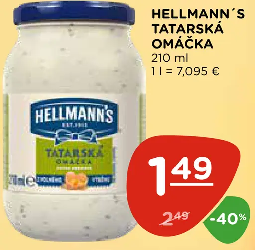 Hellmann's Tatárska omáčka
