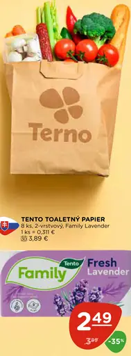 Tento toaletný papier Fresh Lavender