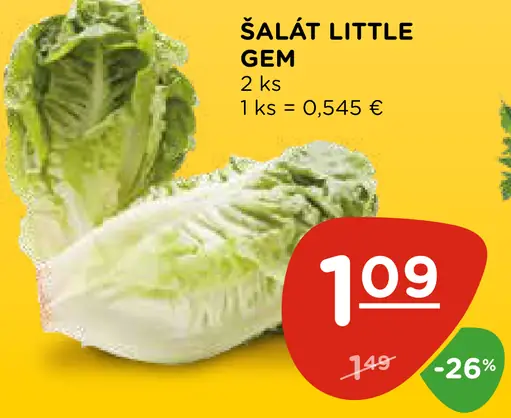 Šalát Little Gem