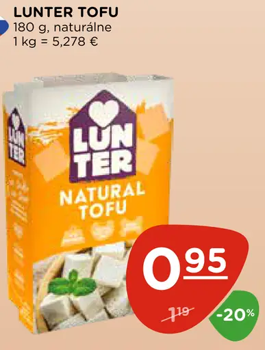 Lunter Natural Tofu