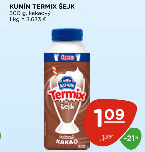Kunin Termix kakaový