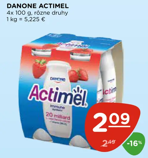 Danone Actimel probiotický nápoj