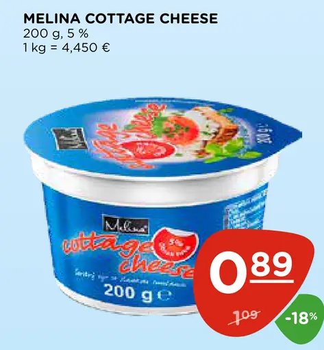 Melina cottage cheese 5 %