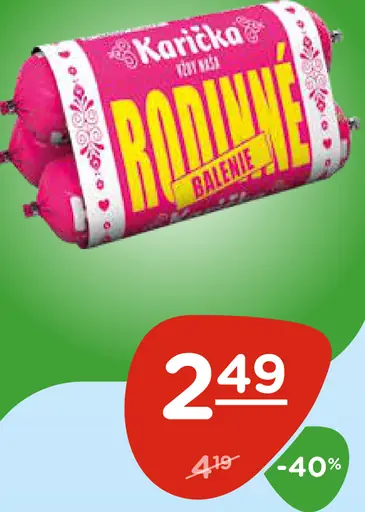 Karička Črievko Rodinné balenie