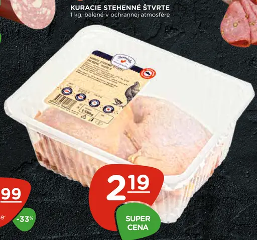 Kuracie stehnenné štvrte