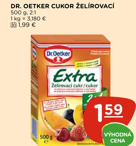 Dr. Oetker Cukor želírovací Extra