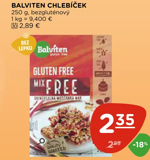 Balviten chlebíček