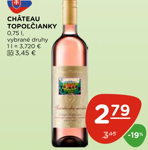 Château Topoľčianky víno