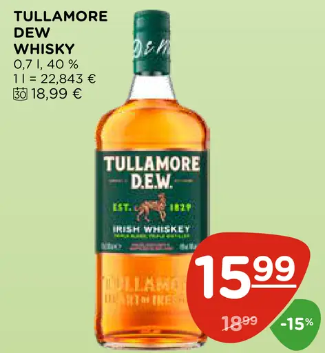 Tullamore Dew whisky