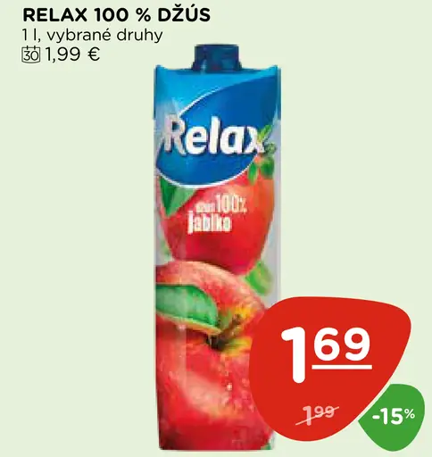 Relax 100% džús