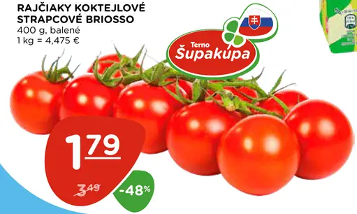 Rajčiaky koktejlové strapcové Briosso