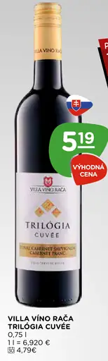 Villa Vino Rača Trilógia Cuvée víno