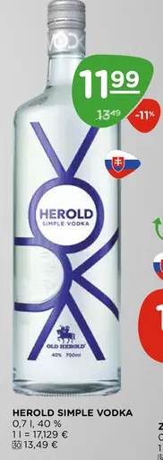 Herold Simple Vodka
