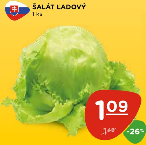 Šalát ľadový