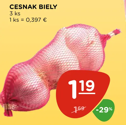 Cesnak biely
