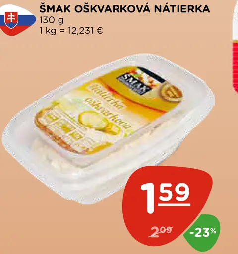 Smak oškvarková nátierka