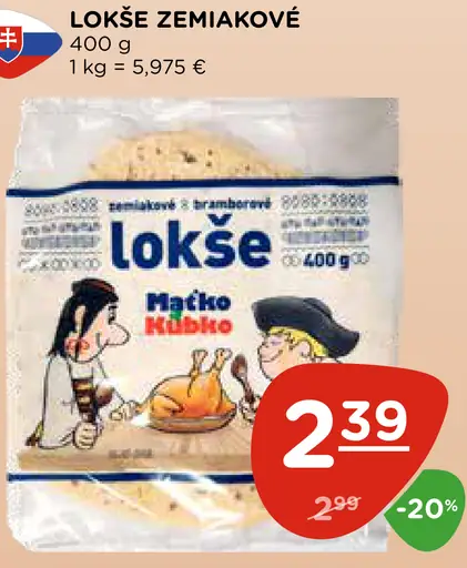 Lokše zemiakové