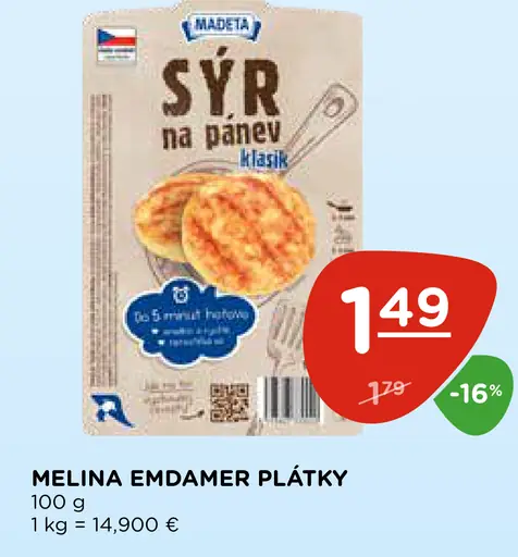 Melina Emdamer plátky