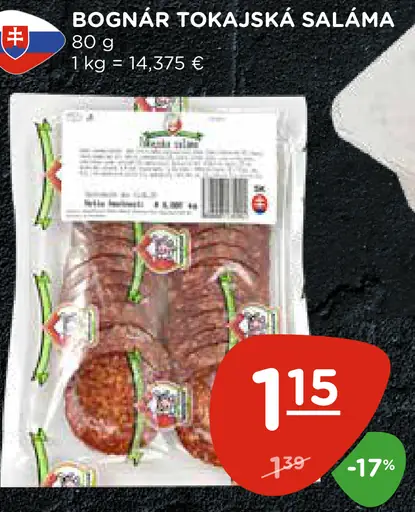 Bognár Tokajská saláma