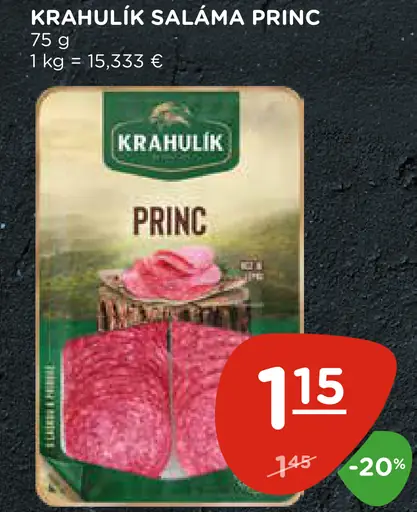 Krahulík saláma Princ