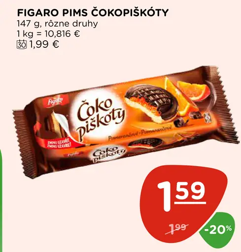 Figaro Pims čokopiškóty