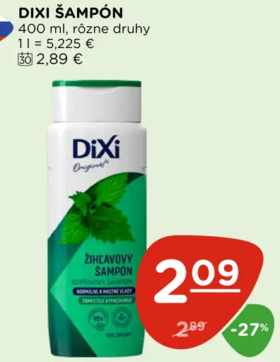 Dixi Žihľavový šampón