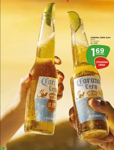 Corona Cero nealkoholické pivo