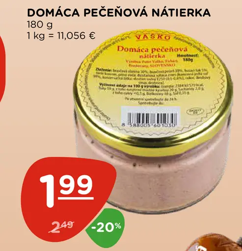Domáca pečeňová nátierka