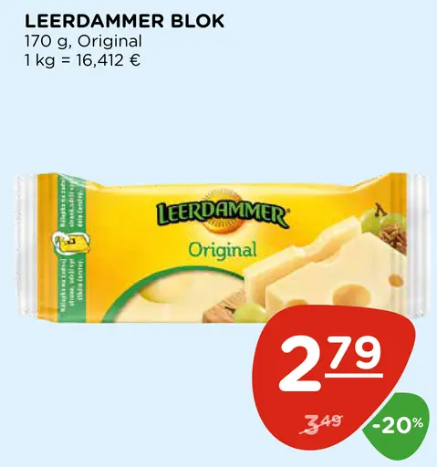 Leerdammer blok syr Original