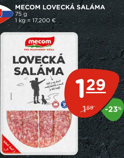 Mecom Lovecká saláma