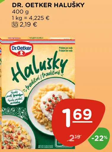 Dr. Oetker halušky